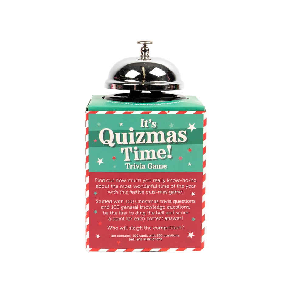 image 1 of Professor Puzzle It's Quizmas Time Game Christmas Gift