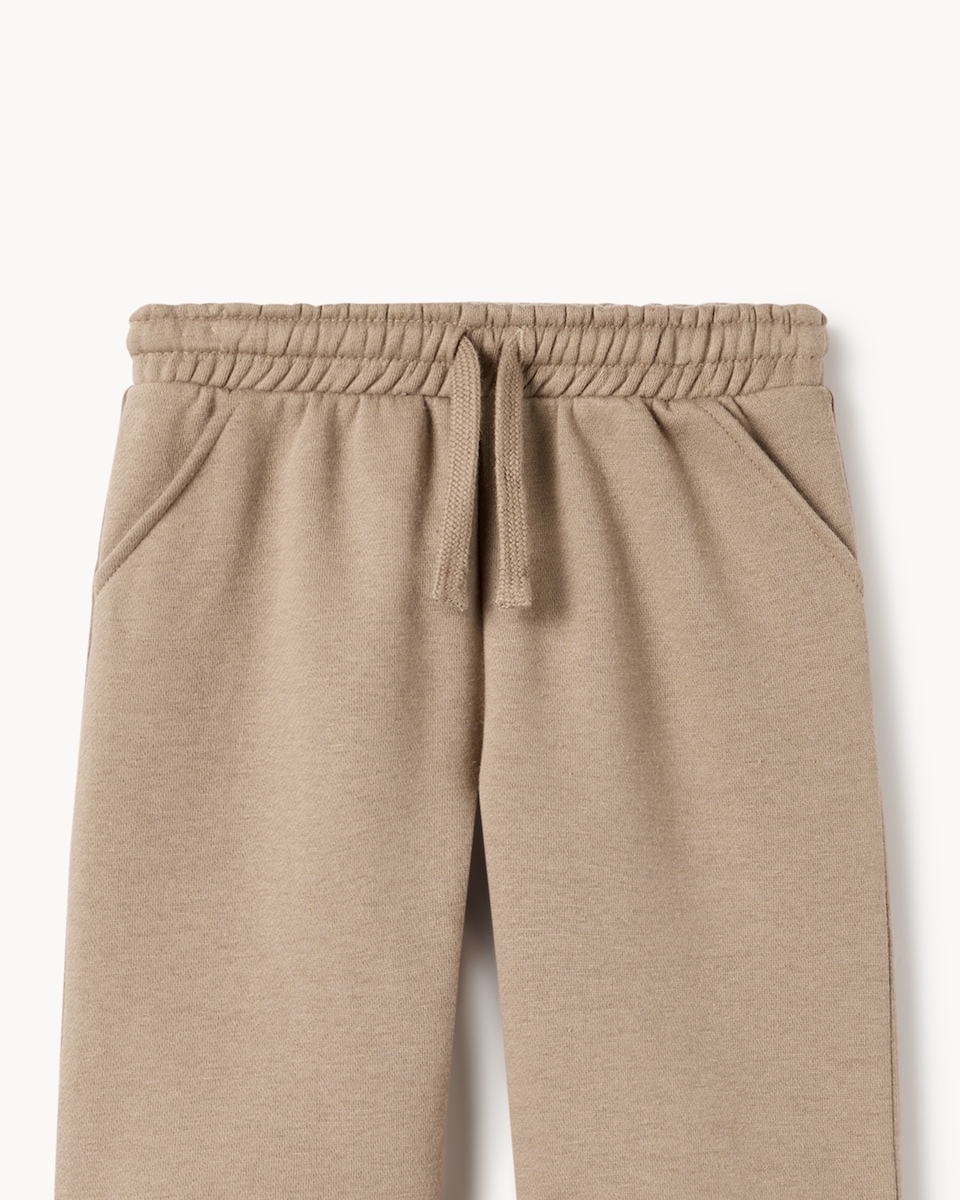 image 1 of F&F Baby Printed Sweatshirt and Joggers Set in Cream