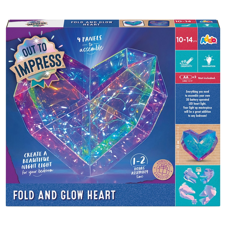 obrázok 1 z Addo Out to Impress Fold and Glow Heart hracia sada