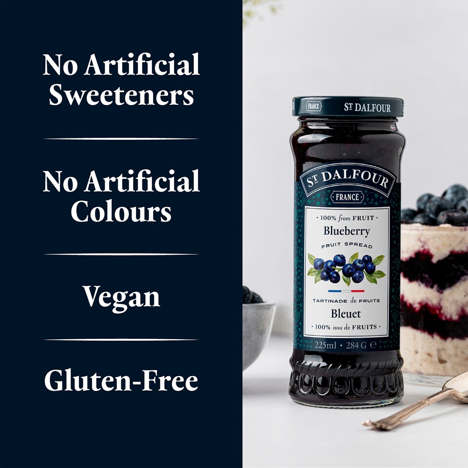 image 1 of St Dalfour Blueberry Spread 284g