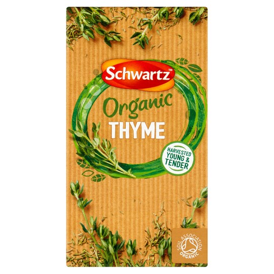 Schwartz Thyme Organic Refill 11G Tesco Groceries