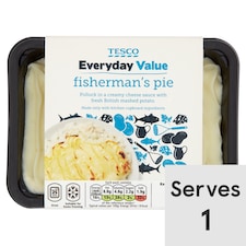 Tesco Everyday Value Fisherman's Pie 400G