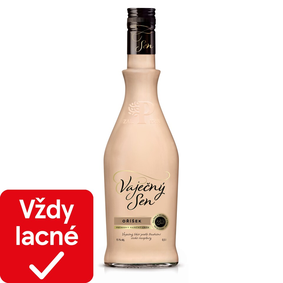 Vaječný Sen Oriešok 15 % 0,5 l