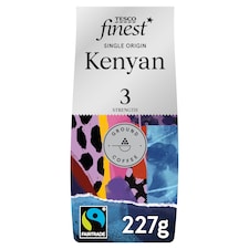 Tesco Finest Fairtrade Kenyan Ground Coffee 227g