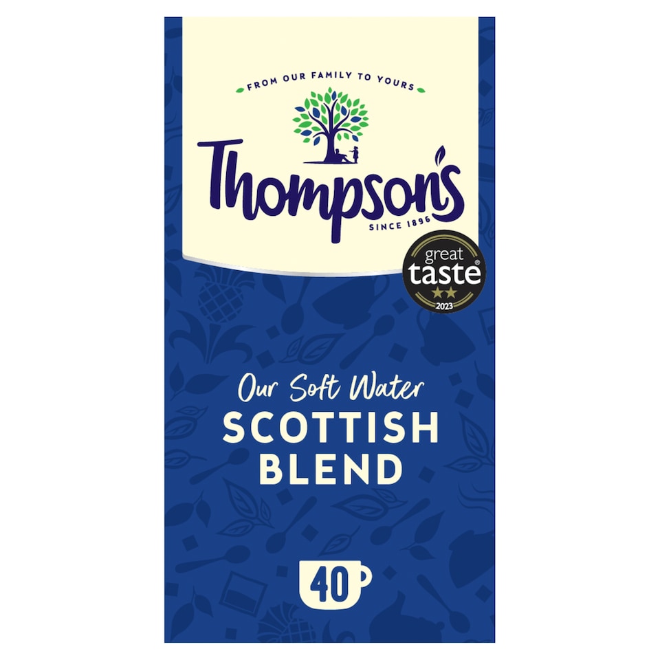 Thompson’s Scottish Blend Tea Bags 40s 125g