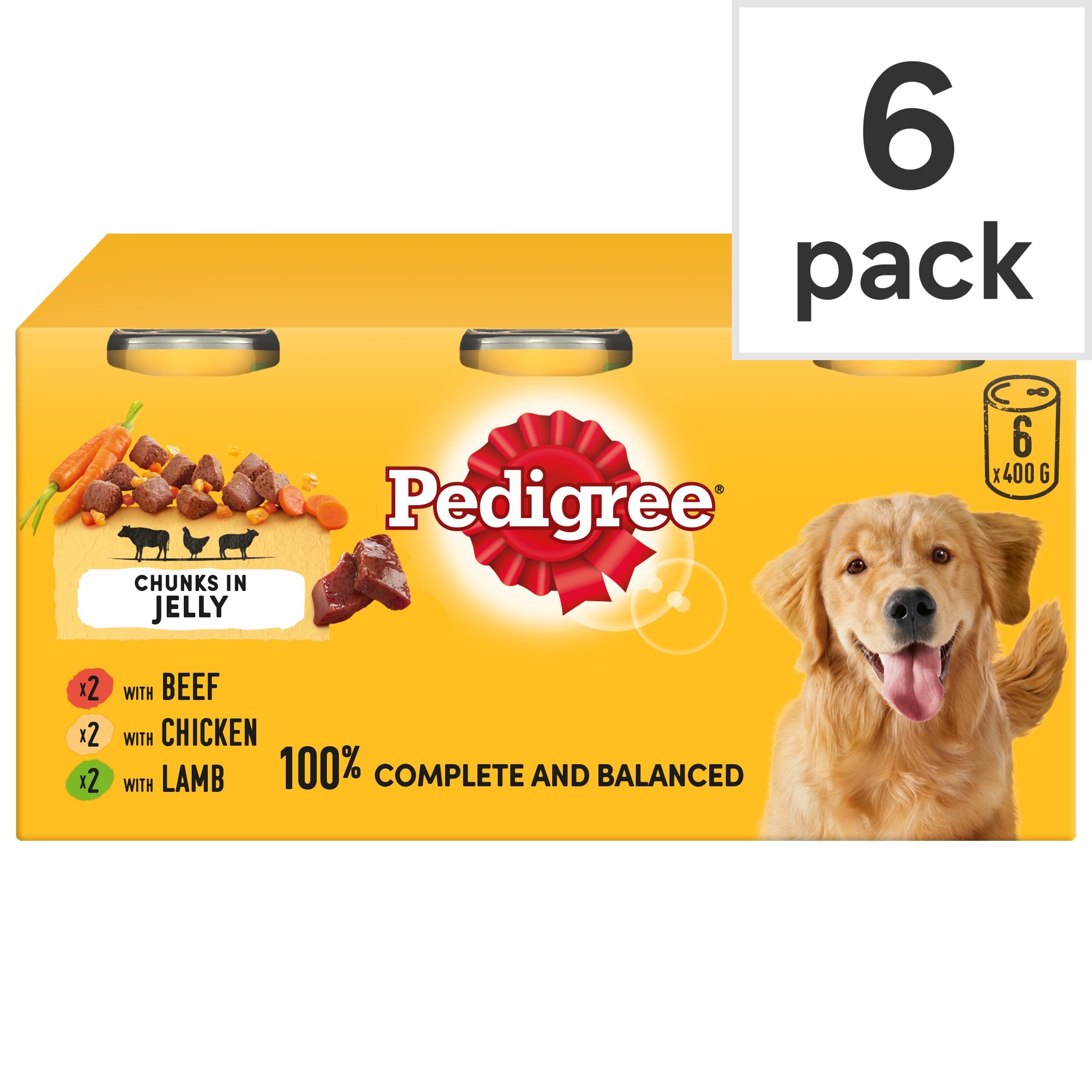 pedigree chum senior pouches