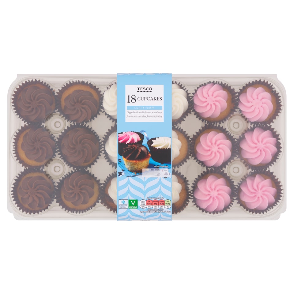 Tesco 18 Cupcakes