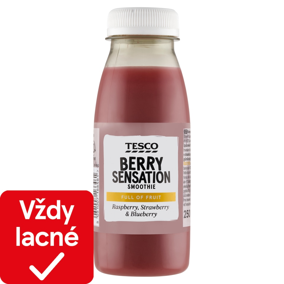 Tesco Zmes štiav a pretlakov z viacerých druhov ovocia 250 ml