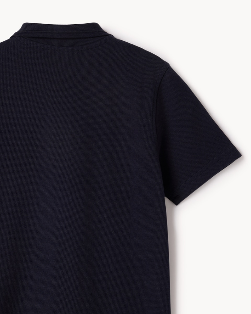 image 1 of F&F School Boys 3-Pack Pure Cotton Regular Fit Polo Shirts in Navy