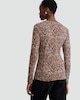 image 3 of F&F Cotton Rich Leopard Print Long Sleeved Top in Multi Brown