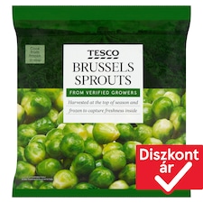 Tesco Quick-Frozen Brussels Sprouts 450 g