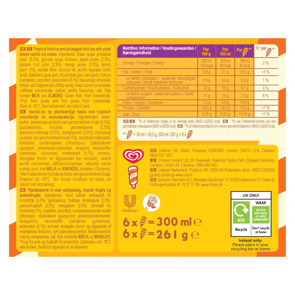 image 1 of Twister Mini Tropical 6x50ml