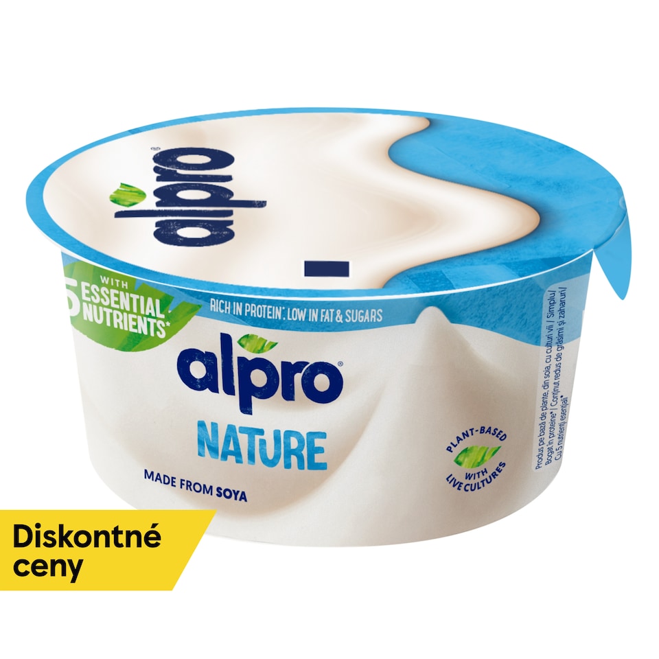 ALPRO Soy Fermented Product, Plain, 150g