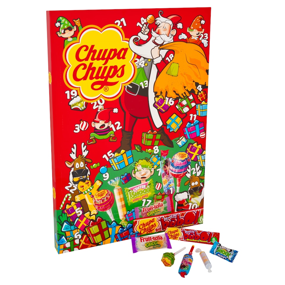image 1 of Chupa Chups Christmas Advent Calendar 210.6g