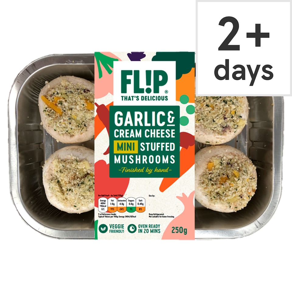 Flip That's Delicious Garlic And Cream Cheese Mushroom 250G