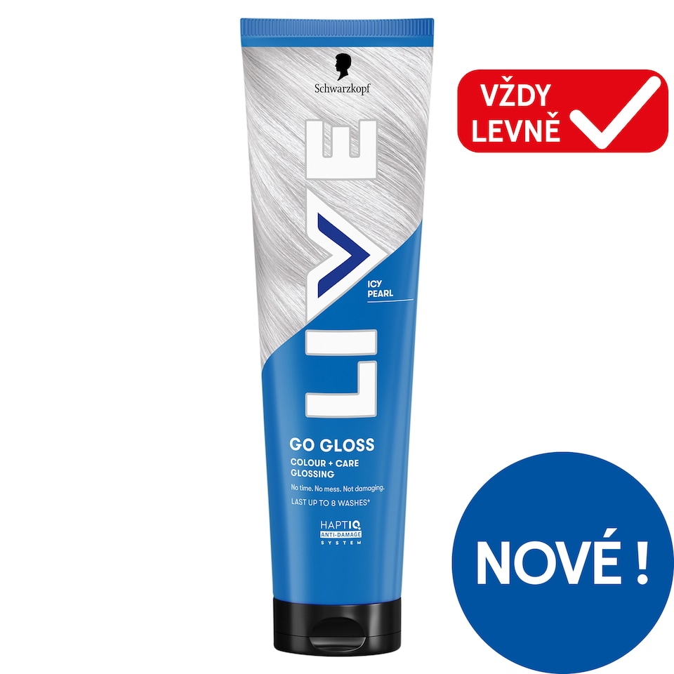 Schwarzkopf Live Go Gloss Icy Pearl 150ml