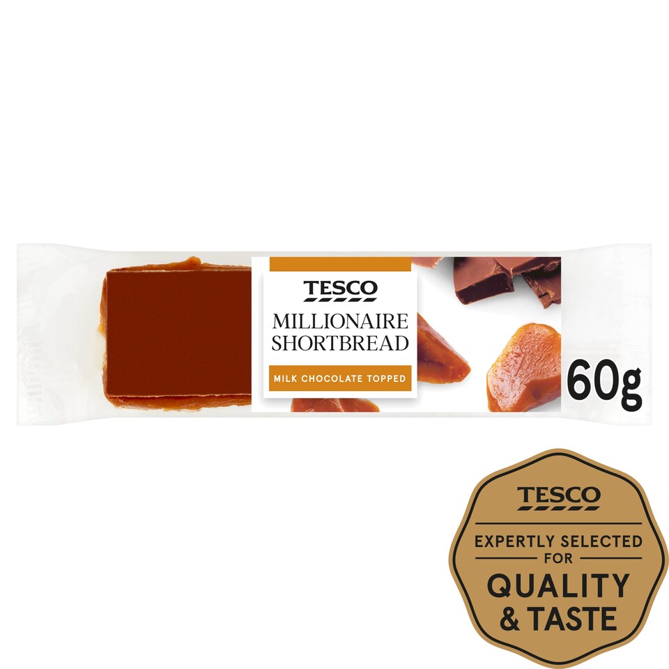 Tesco Millionaire Shortbread 55G
