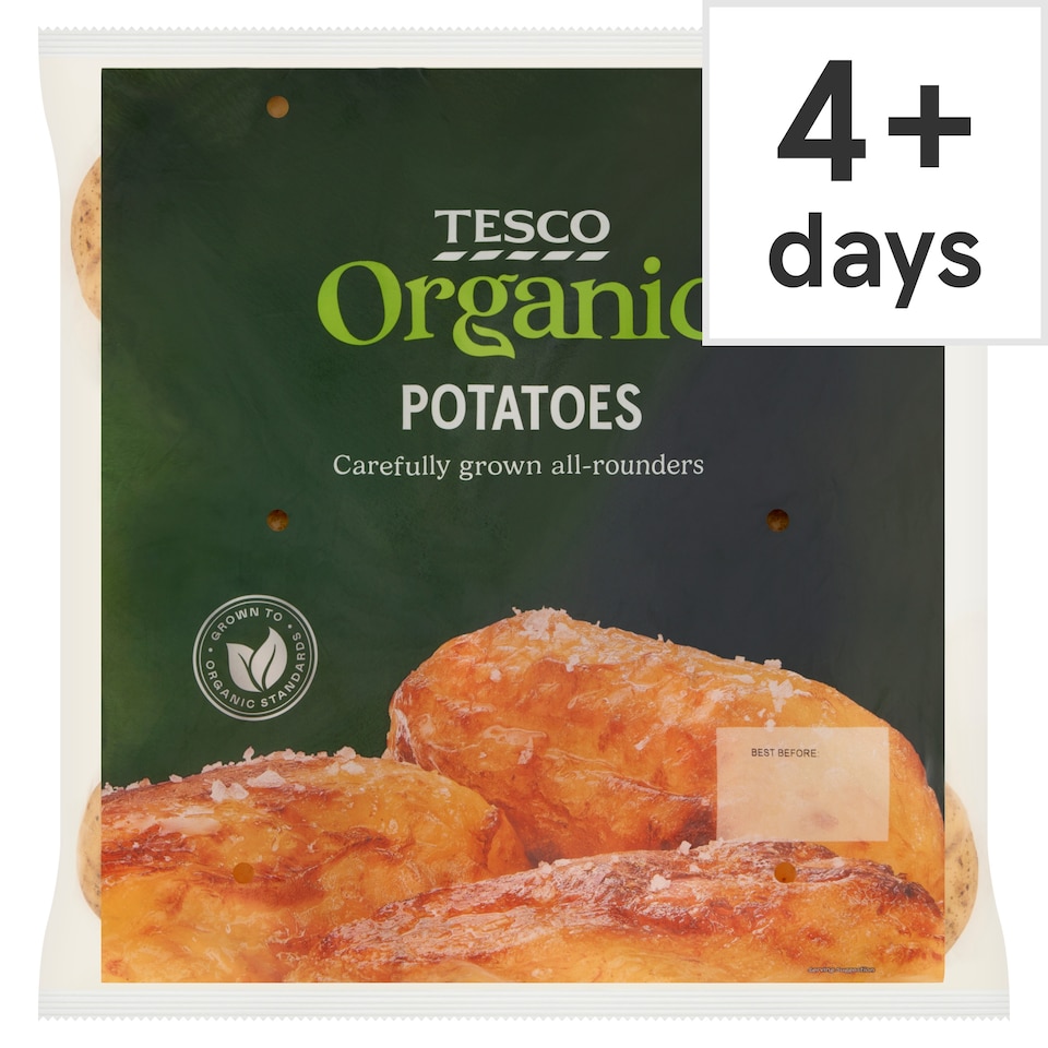 Tesco Organic Potatoes 2Kg