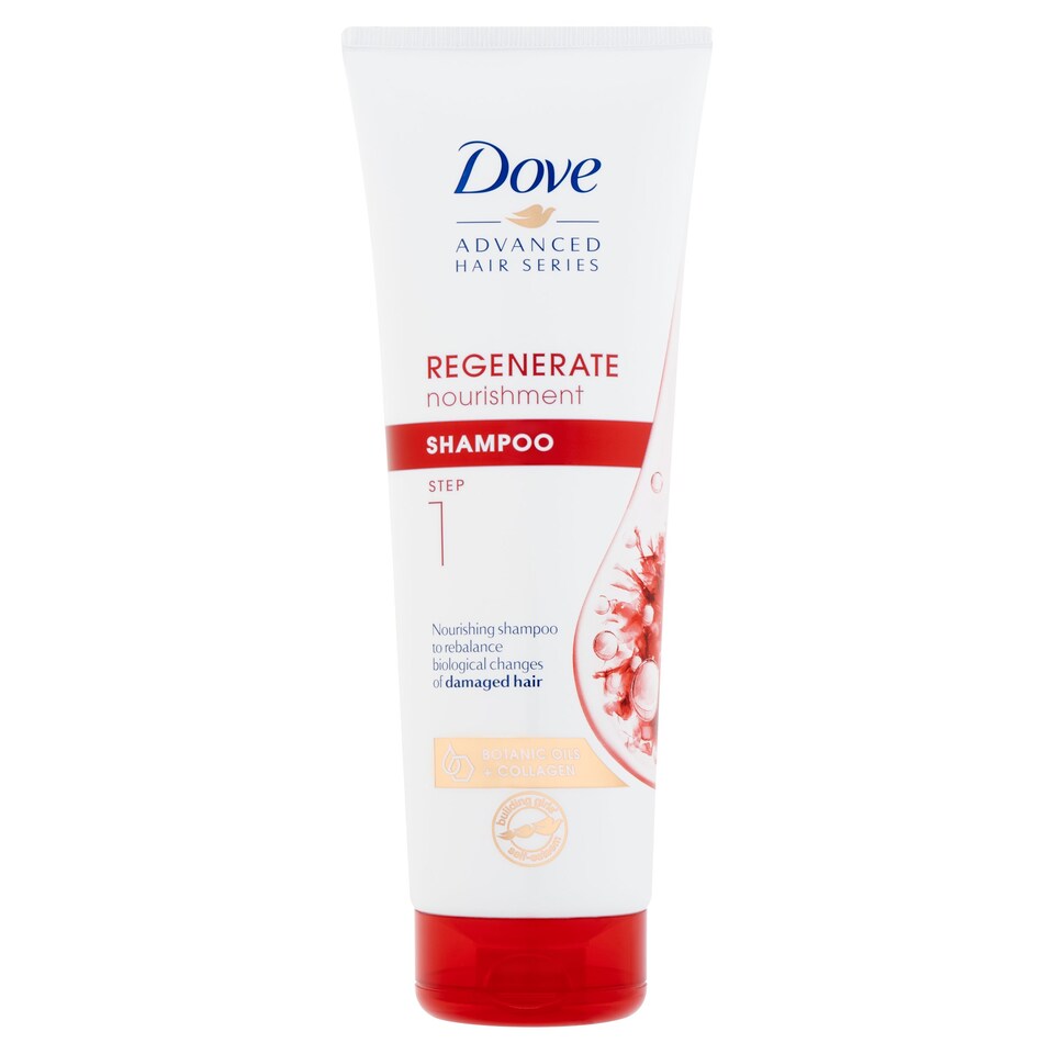 Dove Advanced Hair Series Regenerate Nourishment sampon károsodott hajra 250 ml