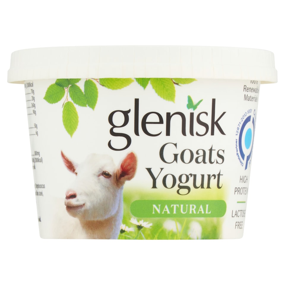 Glenisk Goats Plain Yoghurt 250G