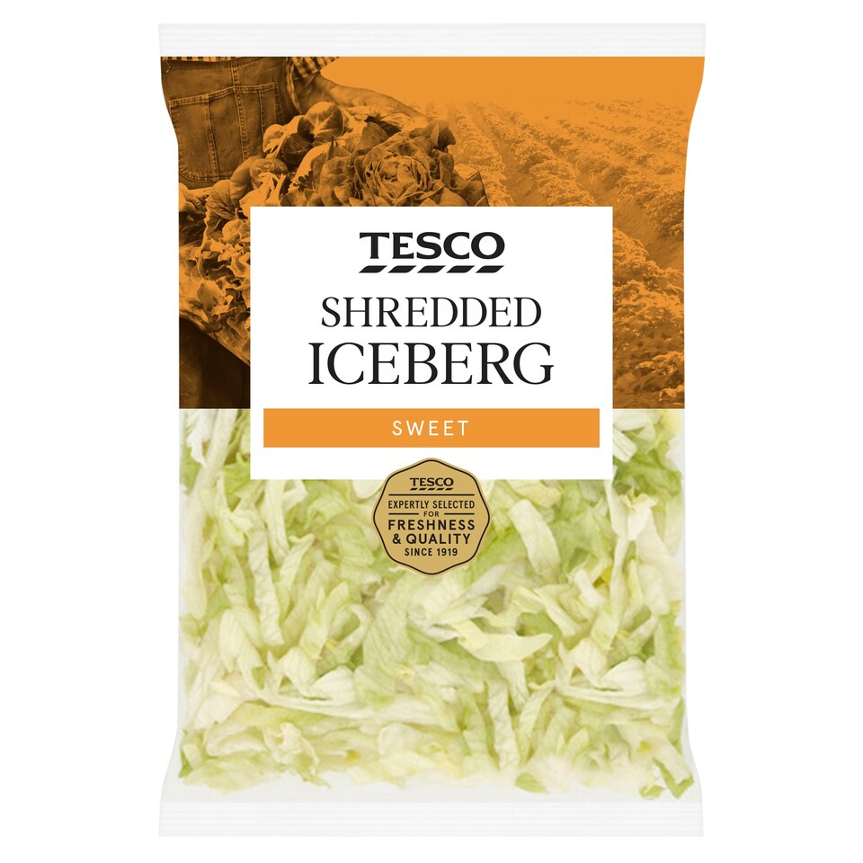 Tesco Shredded Iceberg 140G