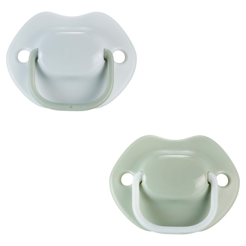 image 1 of Tommee Tippee Moda Orthodontic Soothers 0-6m 2 Pack