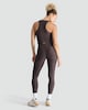 image 3 of F&F Active Soft Touch Yoga Co-ord Leggings in Brown