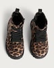 image 2 of F&F Girls Leopard Print Lace Up Boots in Multi Brown