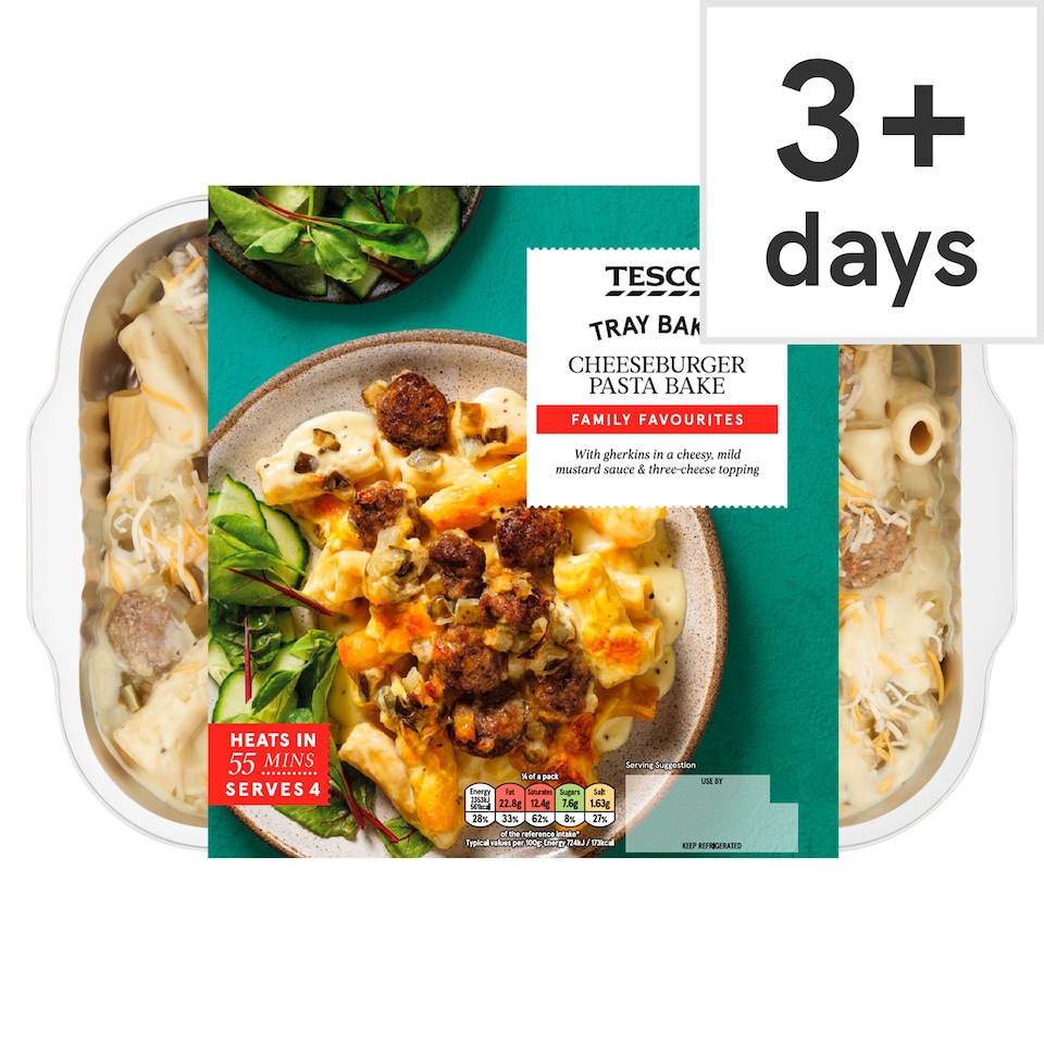 Tesco Cheeseburger Pasta Bake 1.3kg