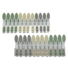Tesco Home Soft Grip Pegs 24pk