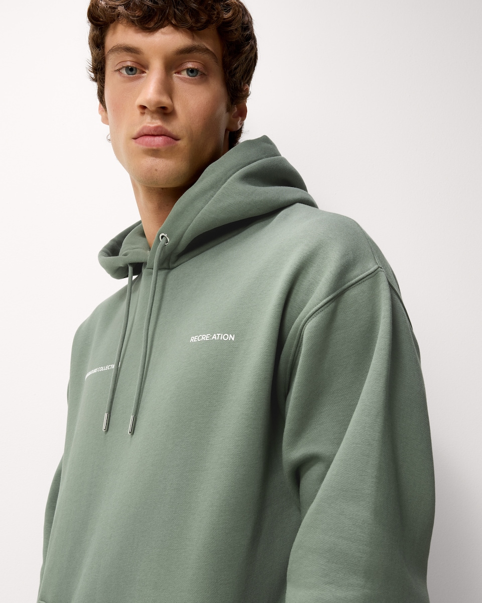 image 1 of F&F Active EVERYHOUR Hooded Sweatshirt in Green