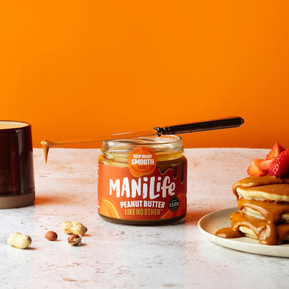 image 1 of Manilife Deep Roast Smooth Peanut Butter 275g