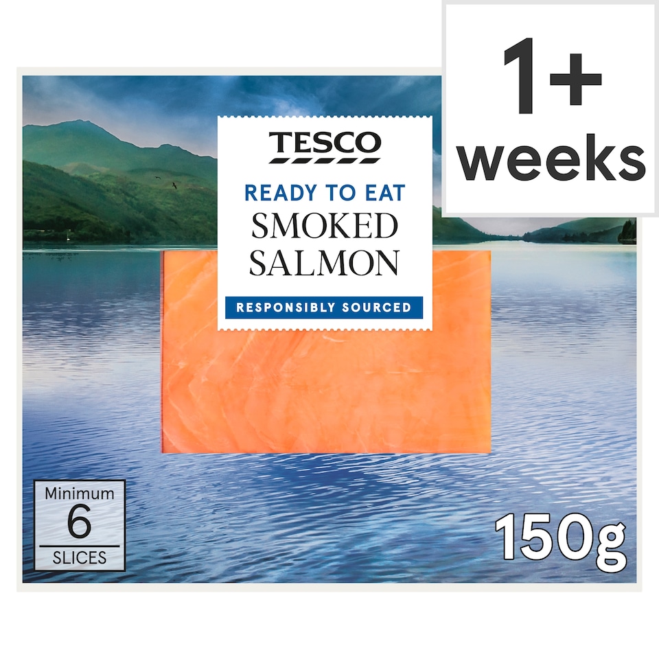 Tesco Smoked Salmon 150g