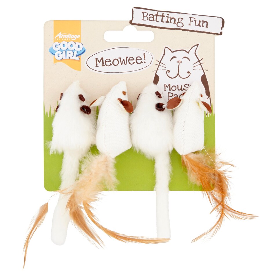Good Girl Meowee Mouse 4 Pack