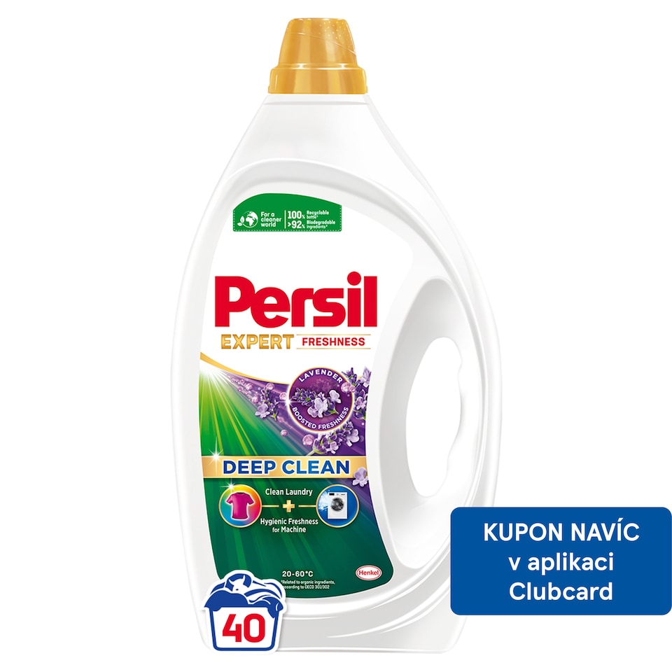 image 1 of Persil Deep Clean Expert Freshness Lavender Laundry Detergent 40 Washes 1.80L