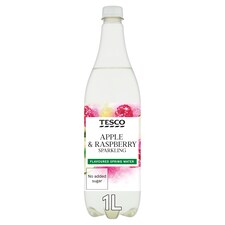 Tesco Sparkling Water Apple & Raspberry 1 Litre