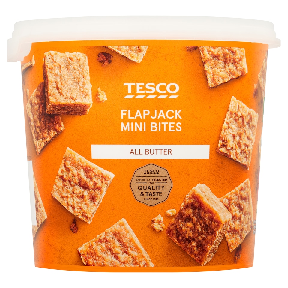 image 1 of Tesco Flapjack Mini Bites 335g