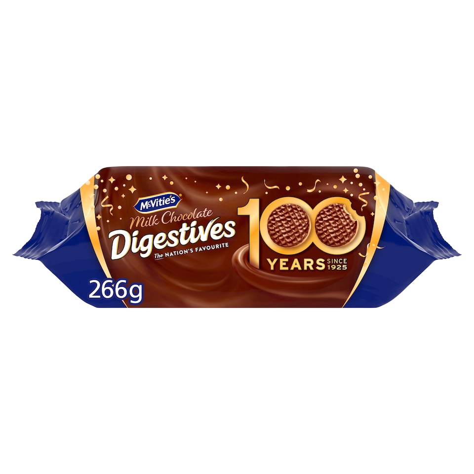 image 1 of McVitie's Digestives Milk Chocolate Biscuits 266g