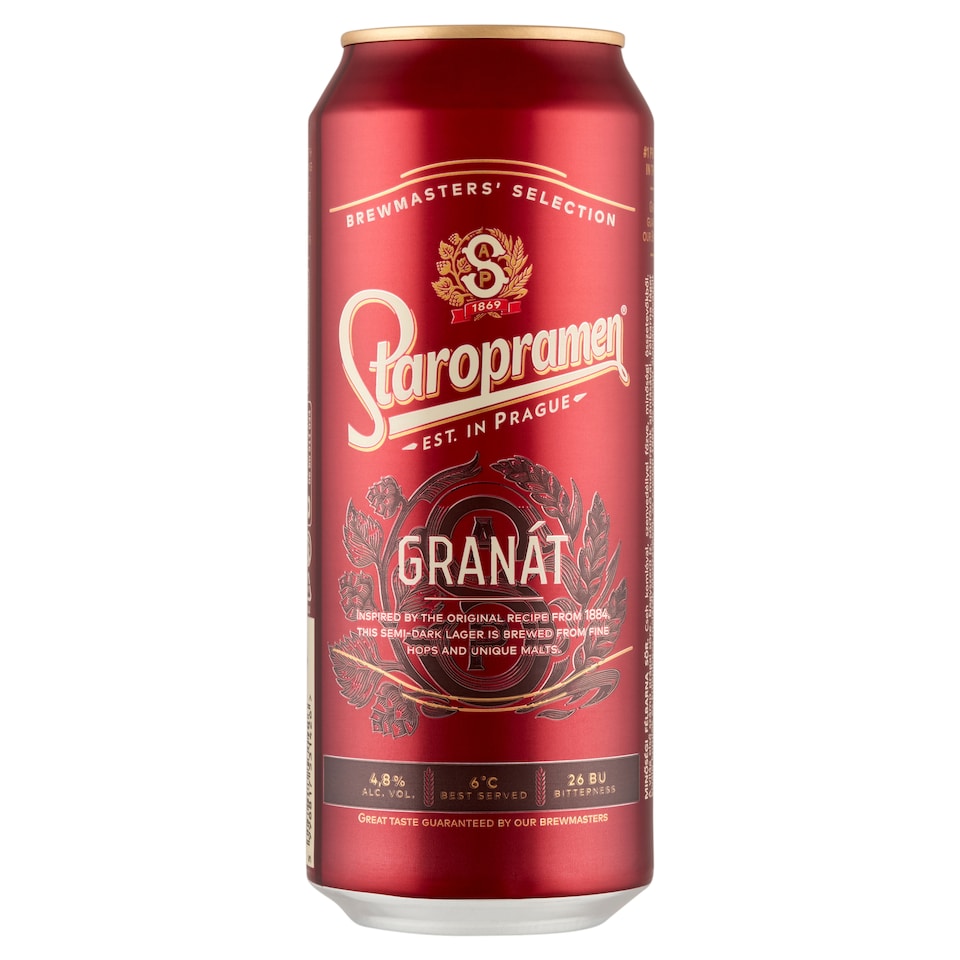 Staropramen Granát minőségi félbarna sör 4,8% 0,5 l  1. kép