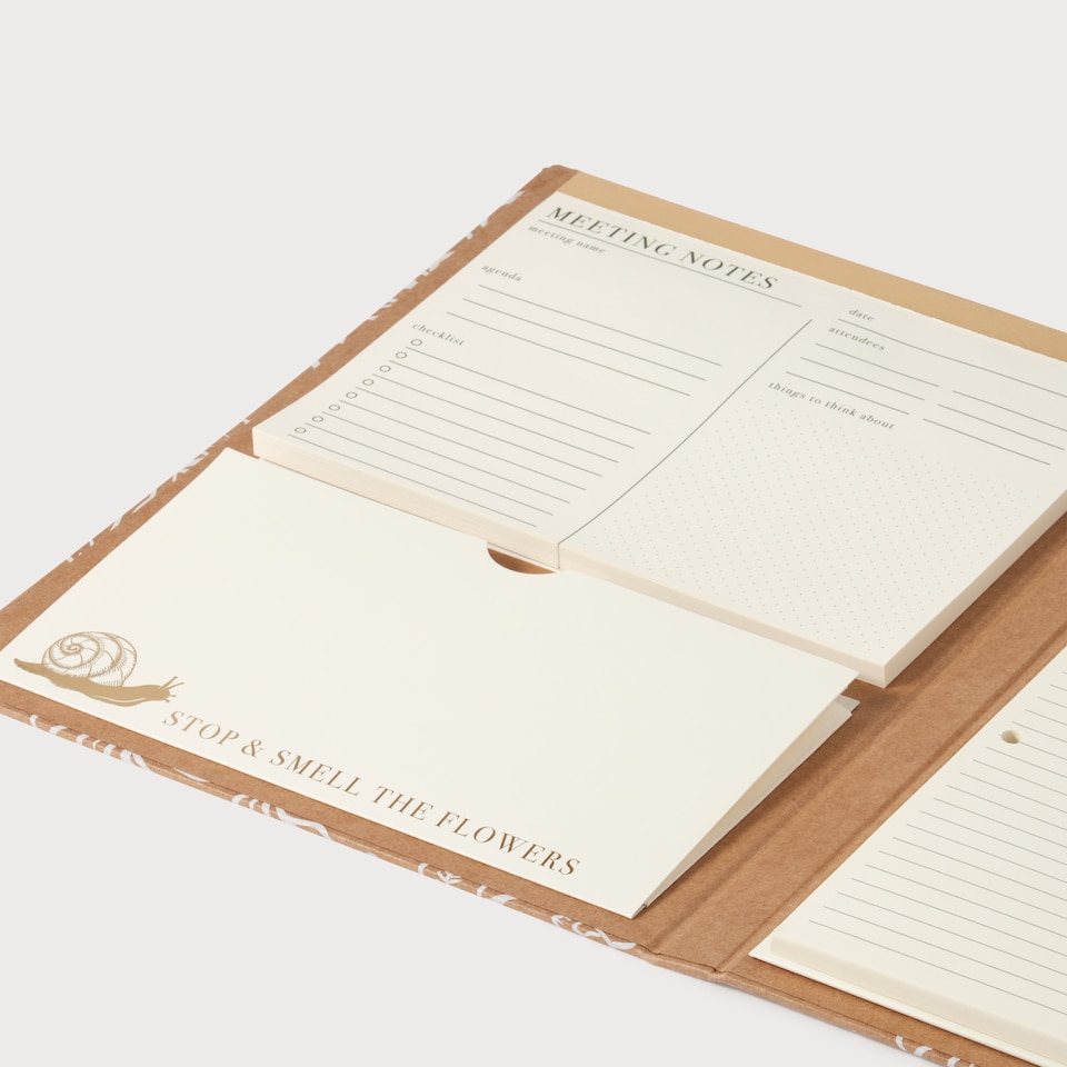 image 1 of Paperchase Full Bloom Padfolio