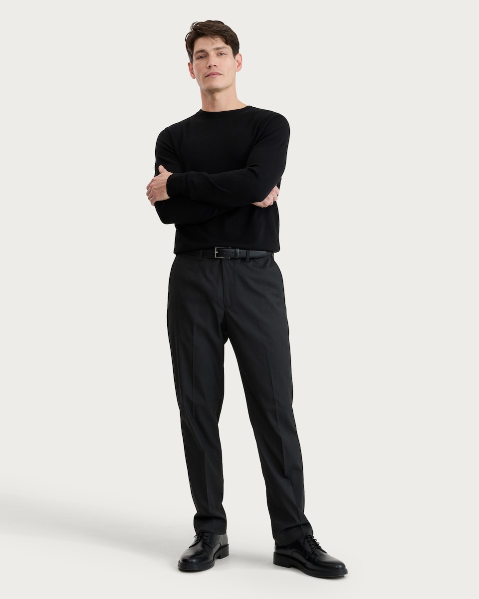 image 1 of F&F Tailored Formal Trousers in Grey