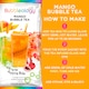 image 3 of Bubbleology Mango Bubble Tea with Lychee Popping Boba 102.5g + 35ml