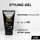 image 2 of Schwarzkopf Got2b Ultra Glued Styling Gel 150Ml
