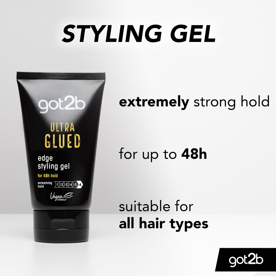 image 1 of Schwarzkopf Got2b Ultra Glued Styling Gel 150Ml