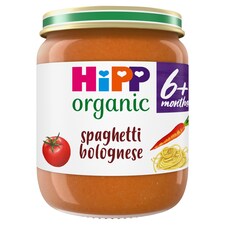 Hipp Organic Spaghetti 6Mth+ Bolognese 125G