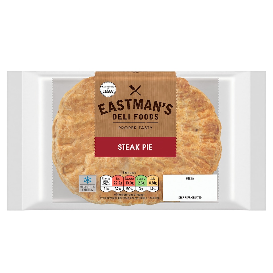 Eastmans Steak Pie 150G