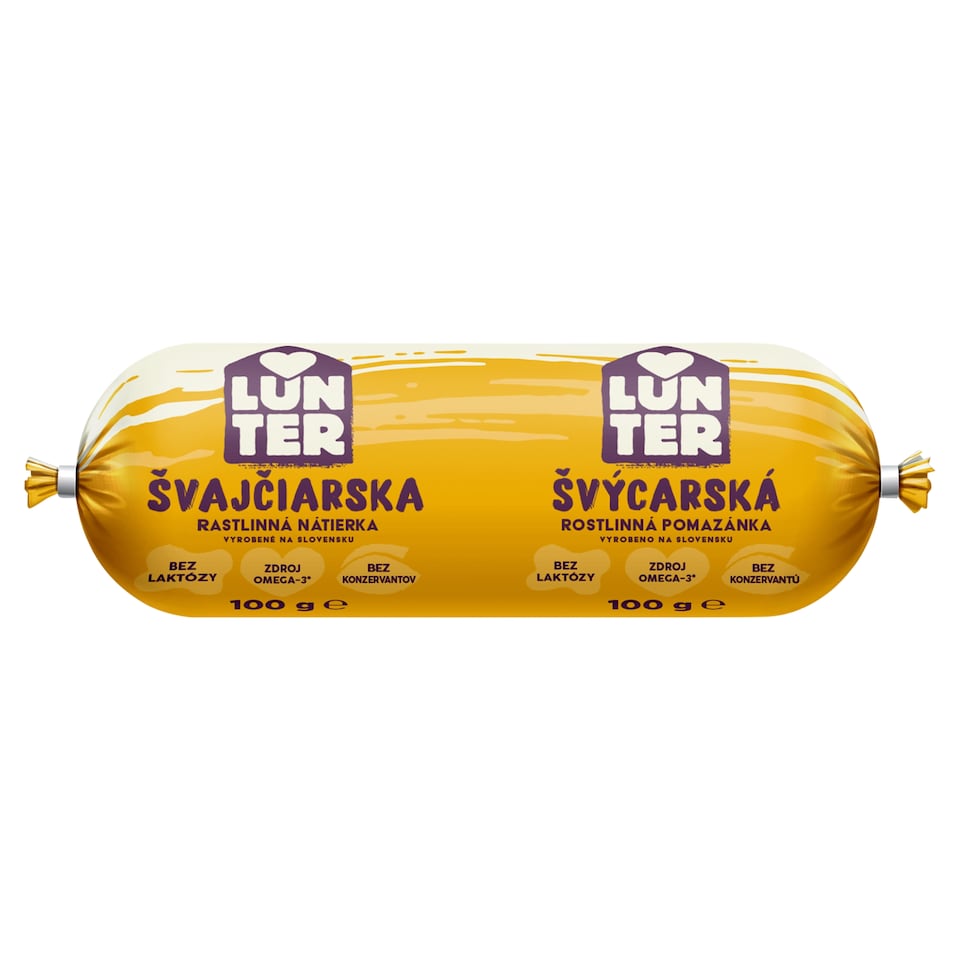 LUNTER Švajčiarska nátierka 100 g