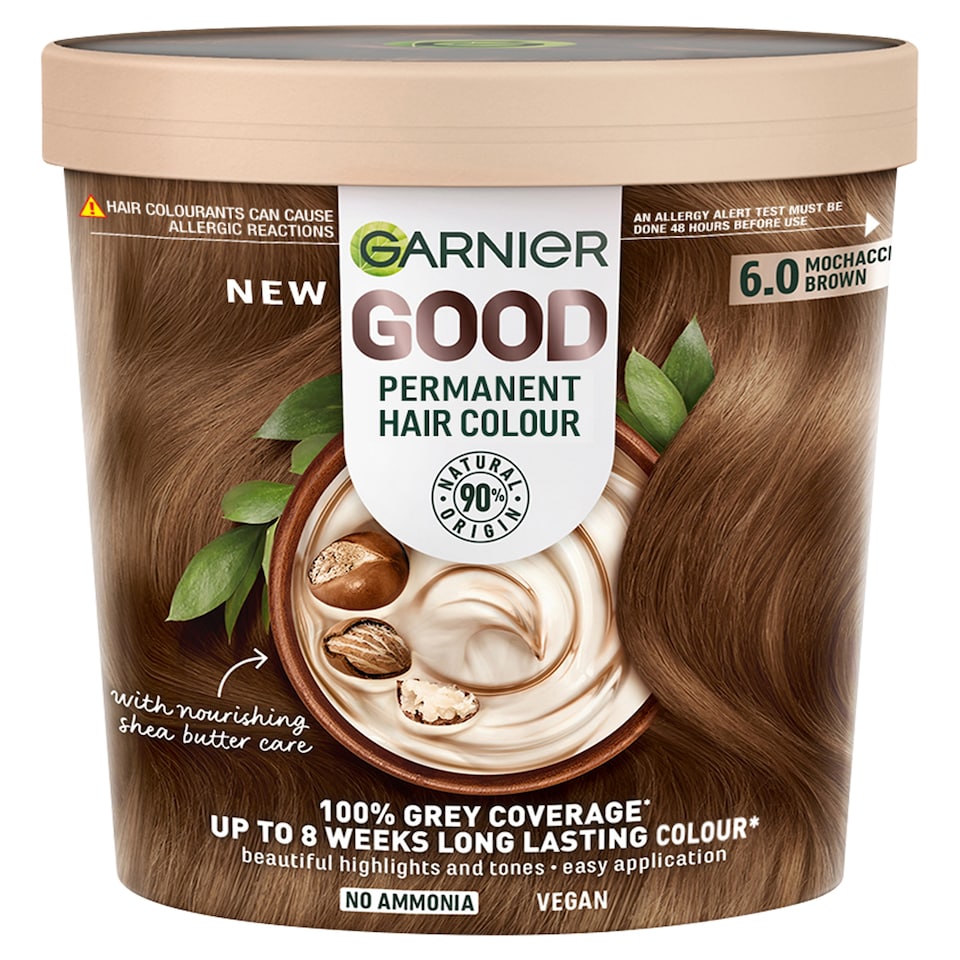 image 1 of Garnier Good Permanent Hair Colour - 6.0 Mochaccino Brown