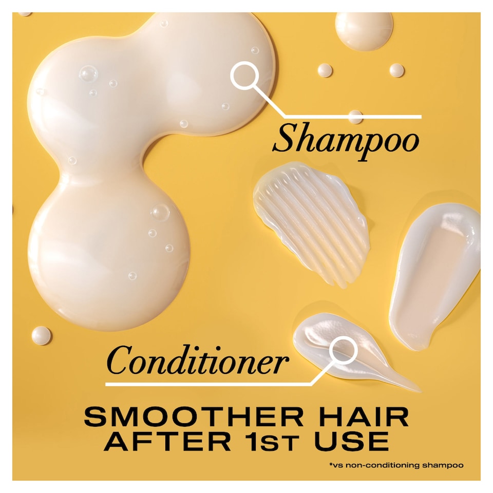 image 1 of OGX Brazilian Keratin Smooth Conditioner for Dry Hair 385ml