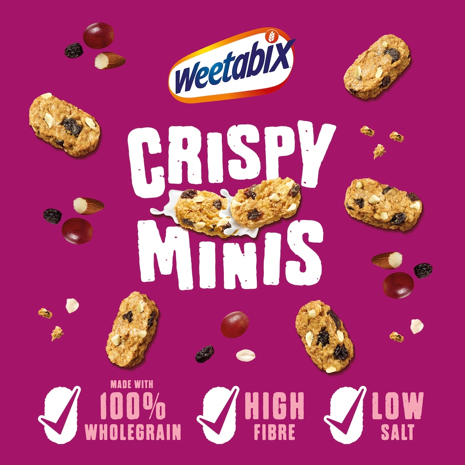 image 1 of Weetabix Crispy Minis Fruit & Nut Cereal 500G